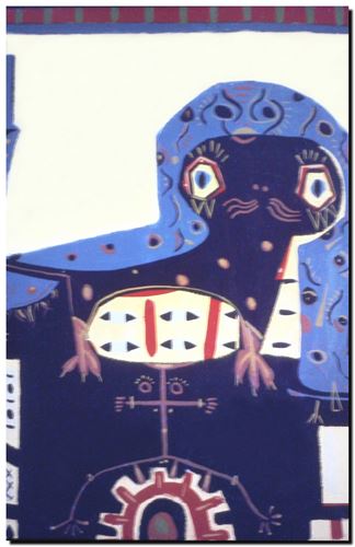 Peinture de l'artiste André Vereecken réalisée en 1973 (environ). Schilderij van kunstenaar André Vereecken gemaakt circa 1973. - 1973 (circa).13 - DIAPO