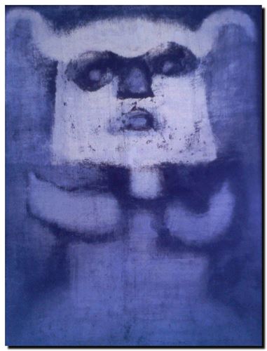 Peinture de l'artiste André Vereecken réalisée en 1973 (environ). Schilderij van kunstenaar André Vereecken gemaakt circa 1973. - 1973 (circa).08 - DIAPO