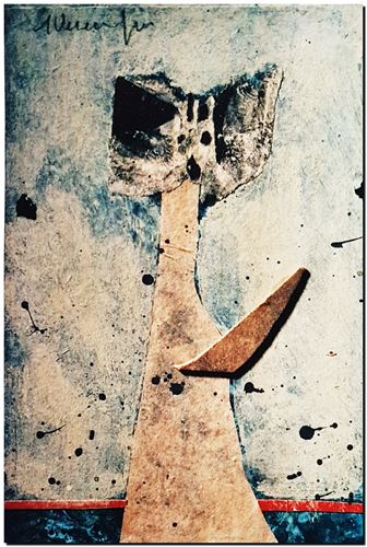 Peinture de l'artiste André Vereecken réalisée en 1978 (environ). Schilderij van kunstenaar André Vereecken gemaakt circa 1978. - 1978 (circa).03 - PHOTO (alb1)