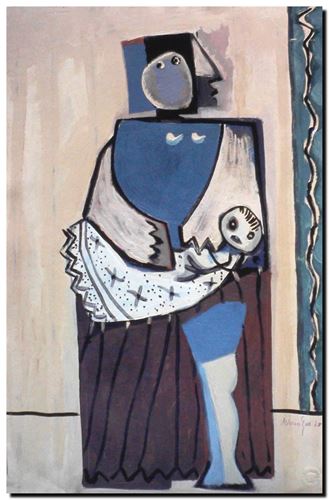 Peinture du peintre belge André Vereecken réalisée en 1980. Schilderij van de Belgische kunstschilder André Vereecken gemaakt in 1980. - 1980.09 - DIAPO