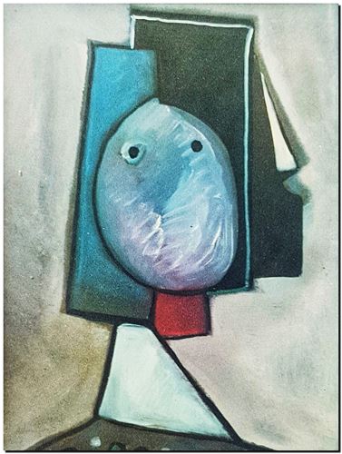 Œuvre de l'artiste André Vereecken réalisée vers 1980. Kunstwerk van de kunstenaar André Vereecken gemaakt circa 1980. - 1980 (circa).12 - PHOTO (alb3)