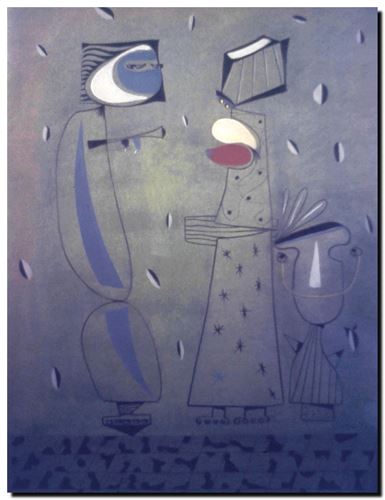 Œuvre de l'artiste André Vereecken réalisée vers 1980. Kunstwerk van de kunstenaar André Vereecken gemaakt circa 1980. - 1980 (circa).05 - DIAPO