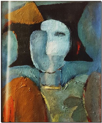 Peinture de l'artiste flamand André Vereecken réalisée vers 1980. Schilderij van de Vlaamse kunstenaar André Vereecken gemaakt circa 1980. - 1980 (circa).16 - PHOTO (alb7)