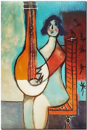 Peinture d'art de l'artiste belge André Vereecken réalisée vers 1986. Schilderij van de Belgische kunstenaar André Vereecken gemaakt circa 1986.
 - 1986 (circa).01 - PHOTO (alb7)