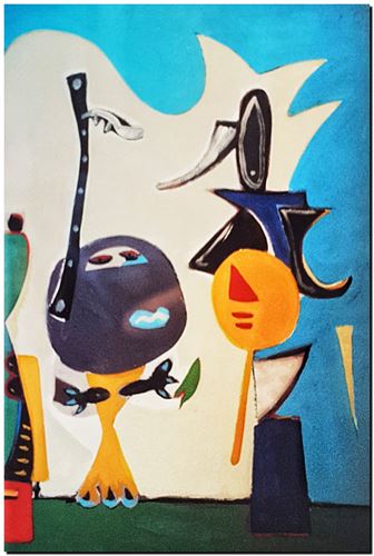 Œuvre d'art de l'artiste André Vereecken réalisée vers 1986. Kunstwerk van de kunstenaar André Vereecken gemaakt circa 1986. - 1986 (circa).03 - PHOTO (alb6)