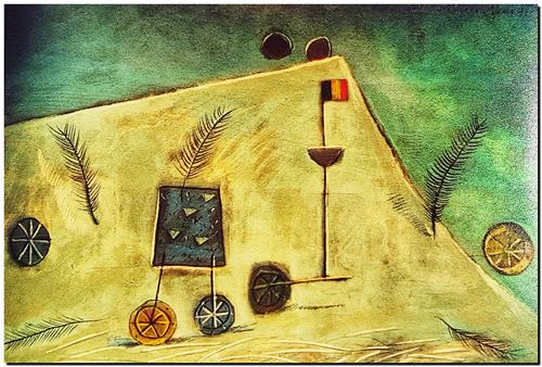 Peinture d'André Vereecken de 1991.16