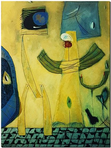 Kunstwerk van André Vereecken uit 1991 (circa).
1
