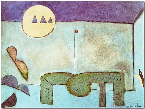 Peinture d'André Vereecken de 1992.
21