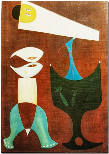 Peinture d'André Vereecken de 1992 (environ)
2