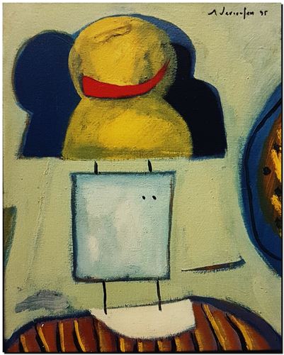 Peinture d'André Vereecken de 1995.
9