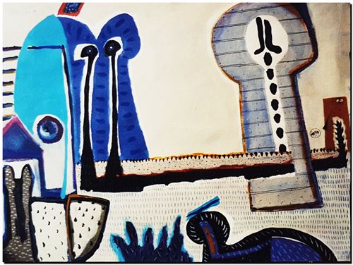 Peinture d'André Vereecken de 1995 (environ)
3