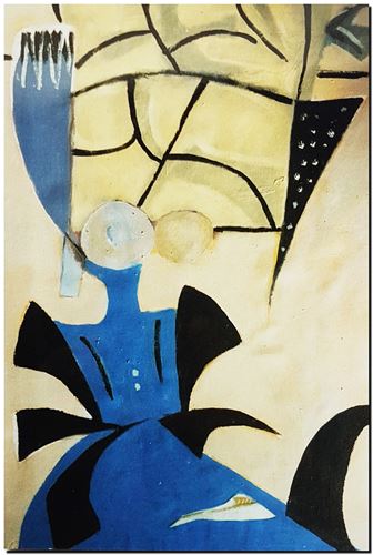 Peinture d'André Vereecken de 2001 (environ)
8