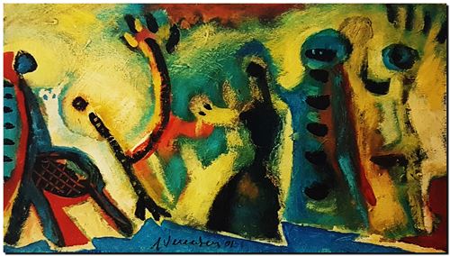 Peinture d'André Vereecken de 2001.
5
