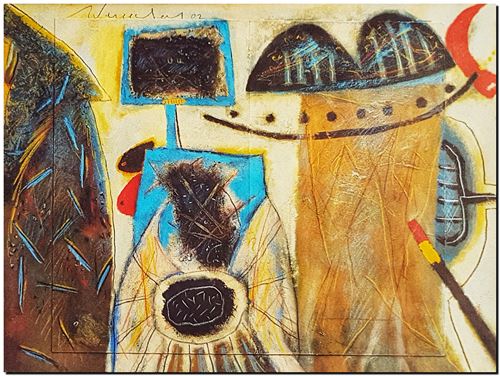 Peinture d'André Vereecken de 2002.
23