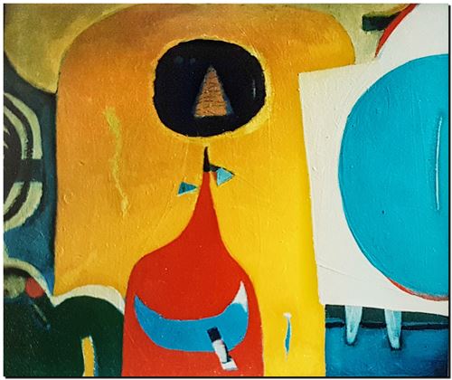 Schilderij van André Vereecken uit 2002 (circa)
15