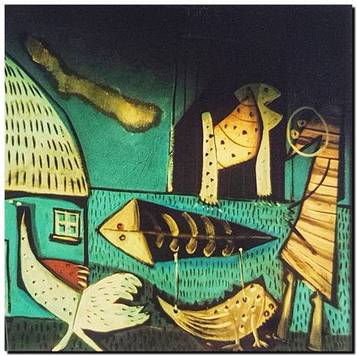 Schilderij van André Vereecken uit 2002 (circa)
12