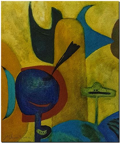 Schilderij van André Vereecken uit 2002.
5