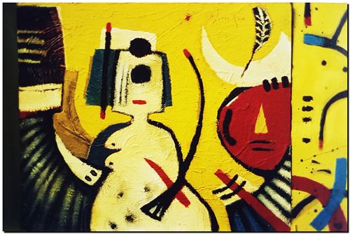 Peinture d'André Vereecken de 2003 (environ)
22