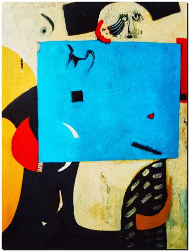 Kunstwerk van André Vereecken uit 2003 (circa).
14