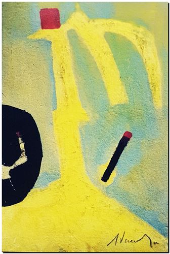 Schilderij van André Vereecken uit 2003 (circa)
7