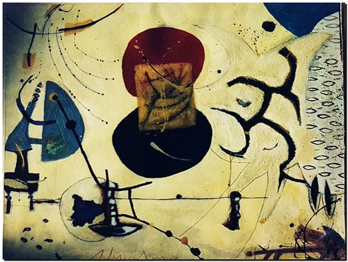 Schilderij van André Vereecken uit 2003 (circa)
8