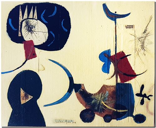 Peinture d'André Vereecken de 2004.
19