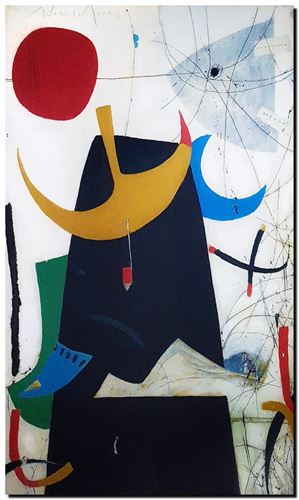 Peinture d'André Vereecken de 2005.
