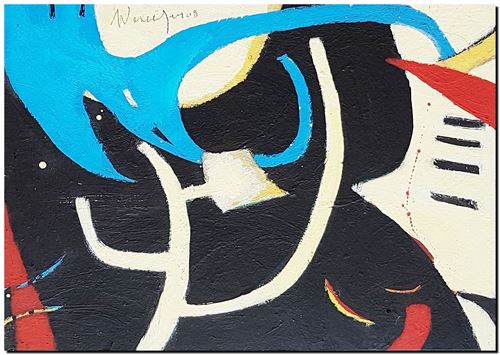 Schilderij van André Vereecken uit 2008.
14