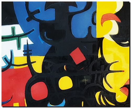 Peinture d'André Vereecken de 2008.
12