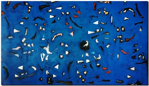 Peinture abstrait d'André Vereecken de 2009 (environ)
33