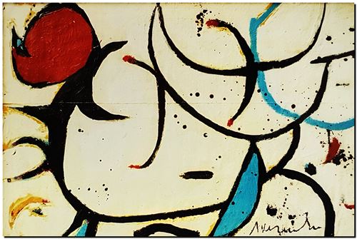 Peinture abstrait d'André Vereecken de 2009 (environ)
28