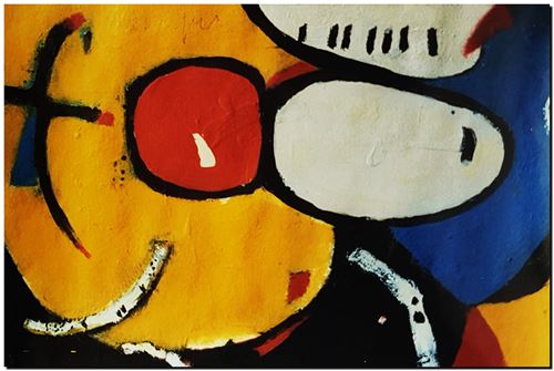 Schilderij abstract van André Vereecken uit 2009 (circa)
27