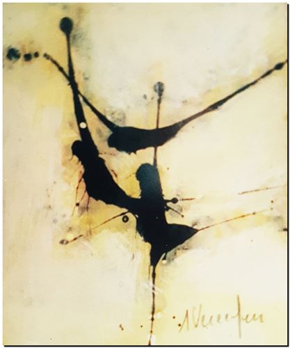 Peinture abstrait d'André Vereecken de 2009 (environ)
16