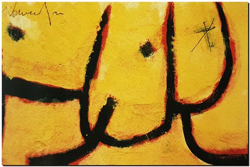 Peinture abstrait d'André Vereecken de 2009 (environ)
3