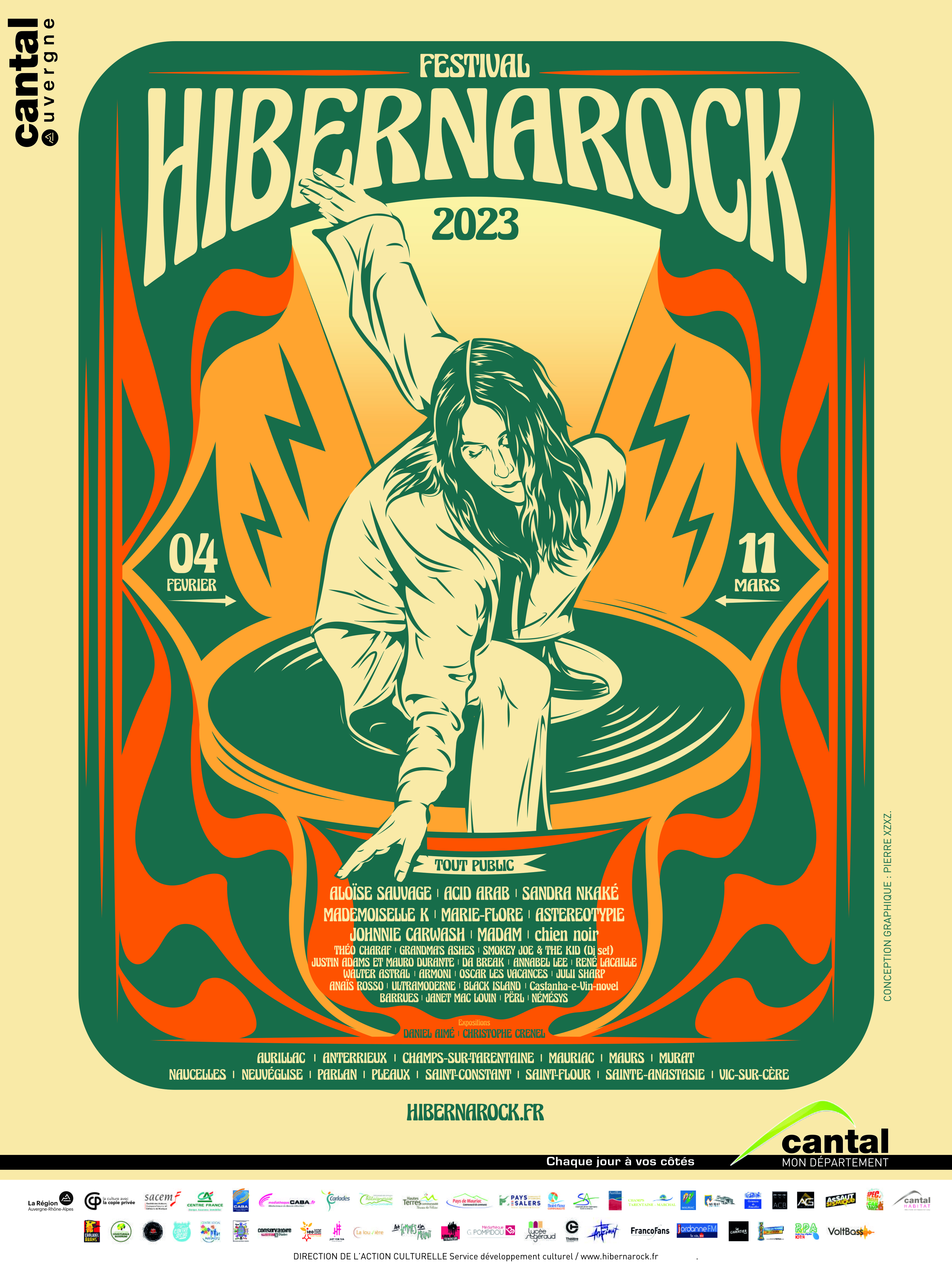 Affiche hibernarock 2023 bd