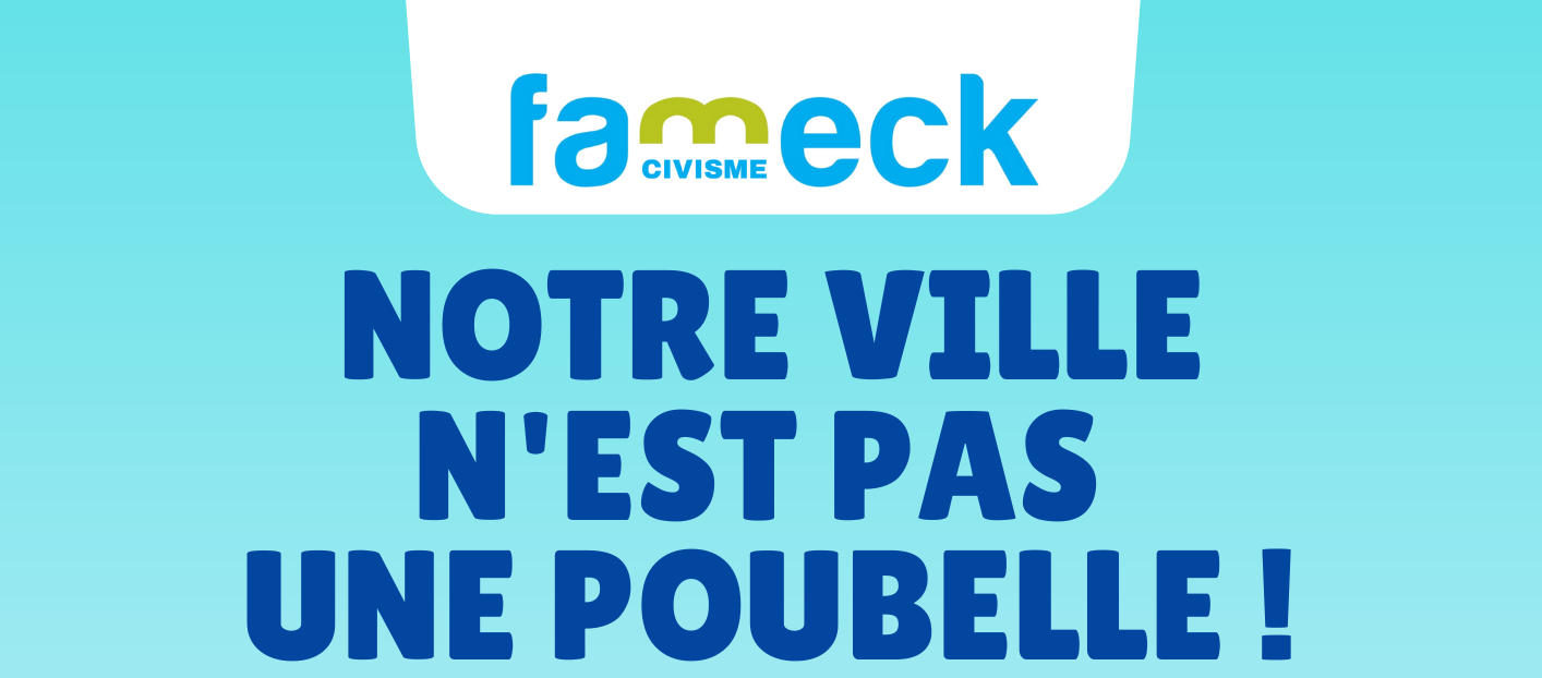 Notre ville n'est pas une poubelle !
