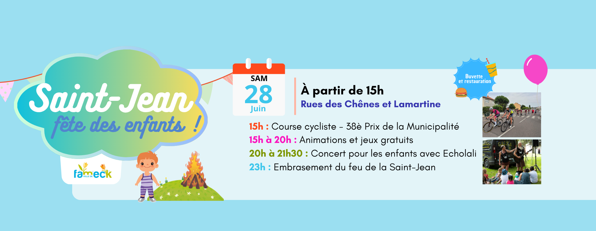 Saint-Jean fête des enfants !