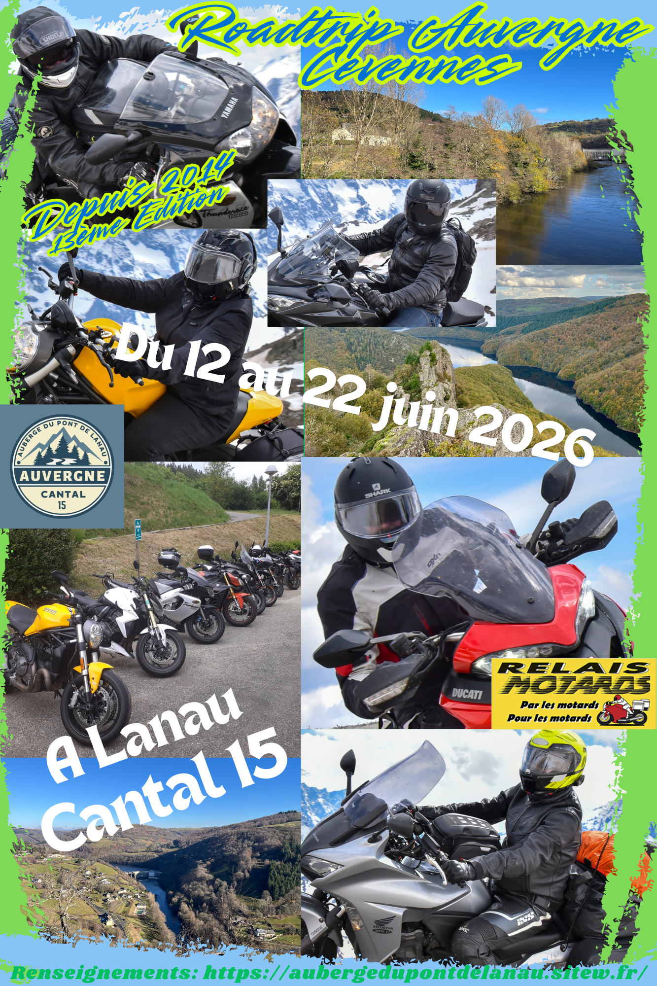 Roadtrip-Auvergne-Cevennes-2026-Depuis-2014-13eme-Edition