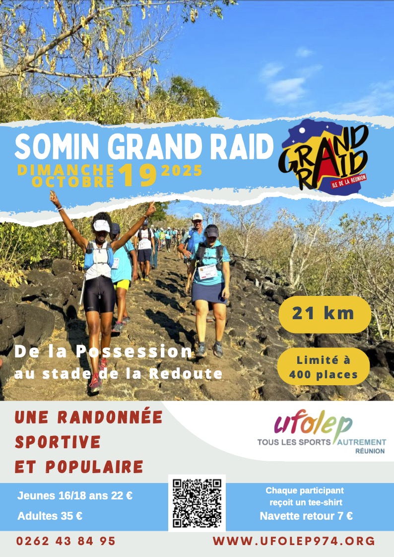 Somin Grand Raid 2024  UFOLEP Réunion