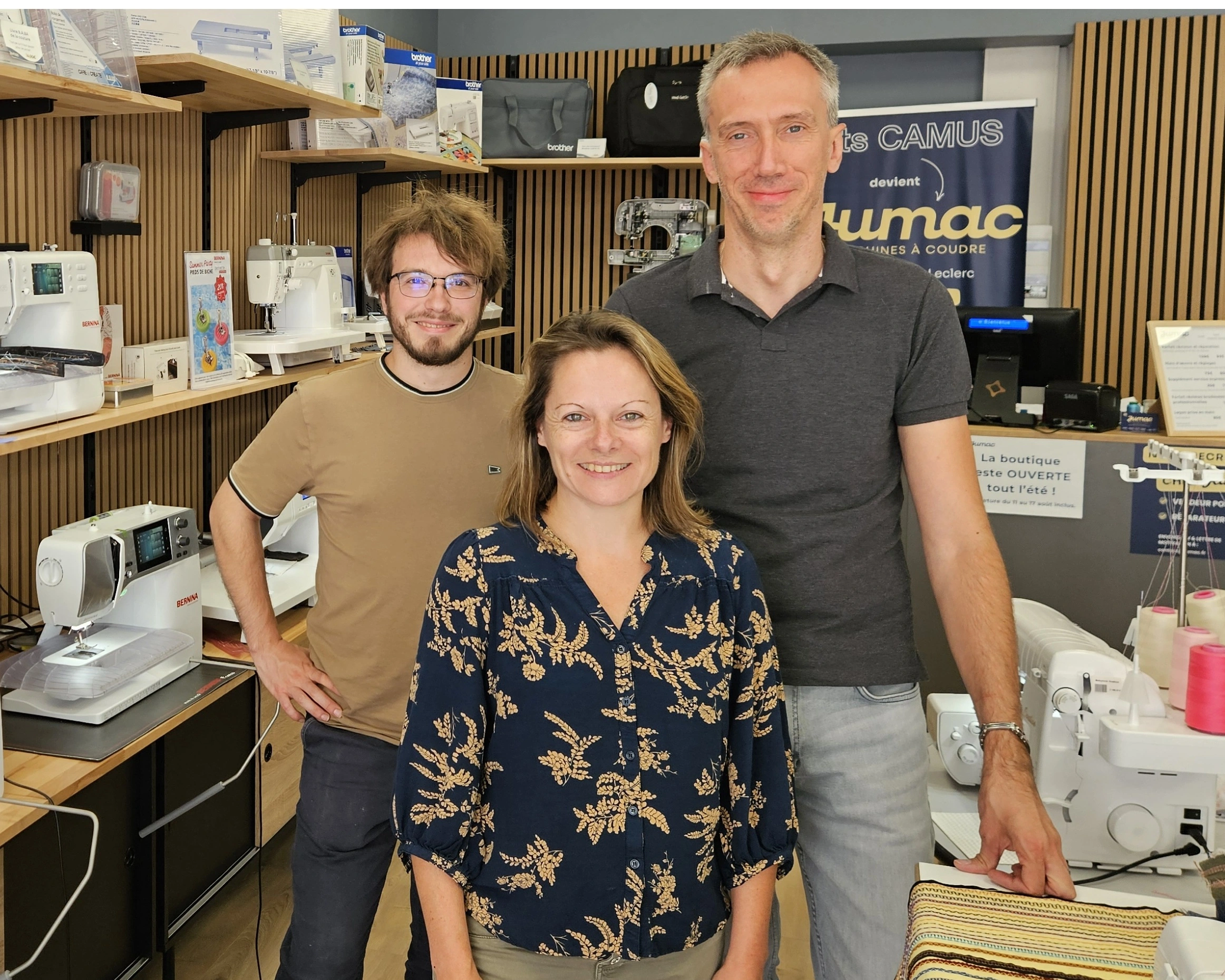 Jumac anciennement Camus machines à coudre Le Mans