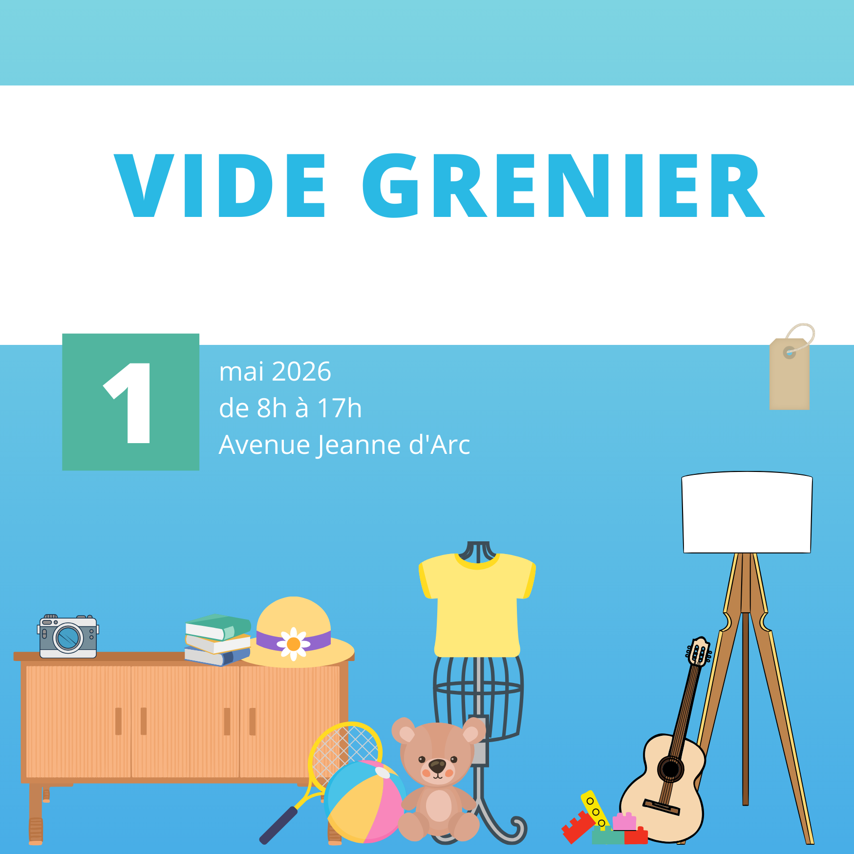 Inscriptions - Vide grenier 2026