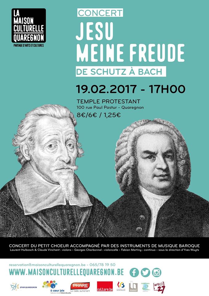 Jesu meine Freude - De Schütz à Bach - Quaregnon - 19/02/2017