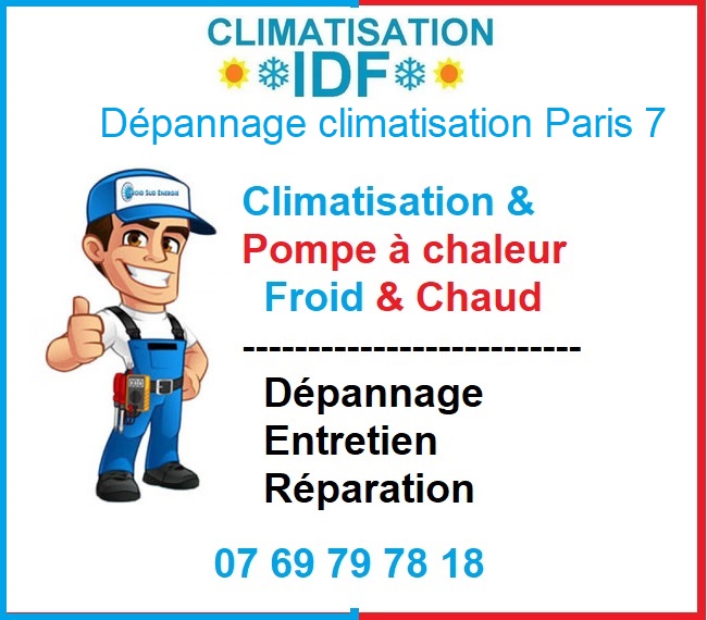 Dépannage climatisation à Paris 7 eme