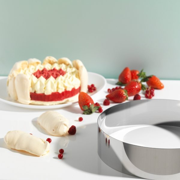 Cercle a vacherin inox 28 cm gobel