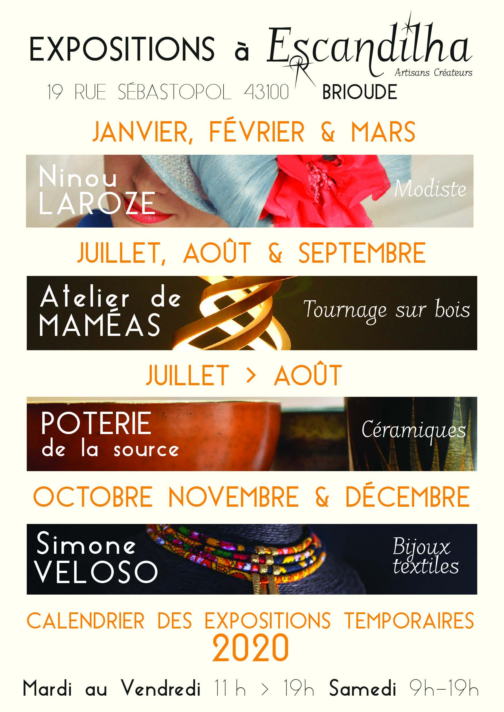 Les temporaires 2020